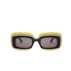 NWT LOEWE X Paula's Ibiza Rectangular Sunglasses- Unisex